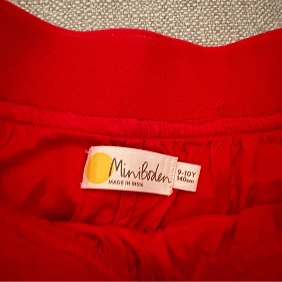 Mini Boden Pink Tulle Skirt with Yellow Waistband - Picture 4 of 4